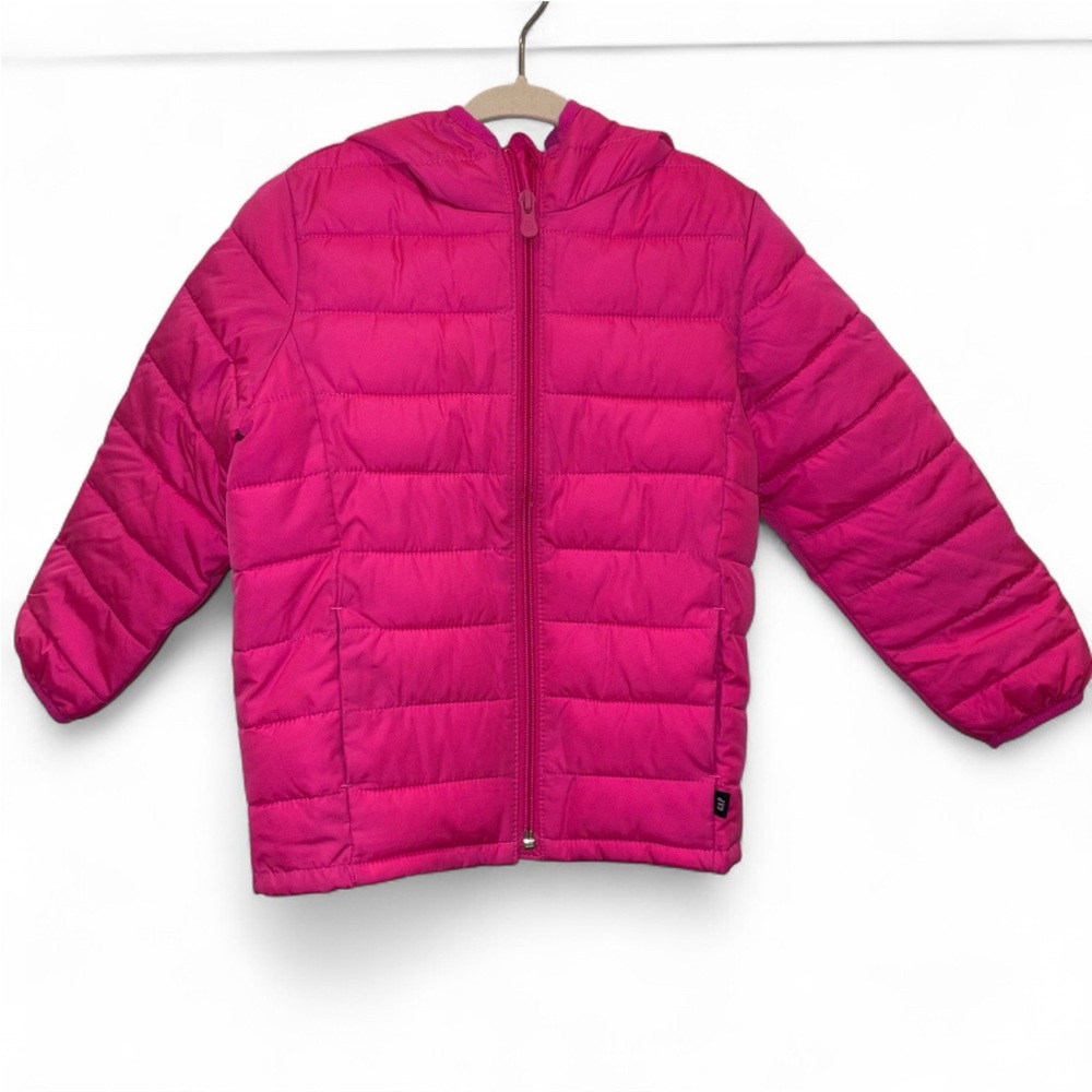 Gap Kids Toddler Girls' Lightweight Pink Puffer Jacket Size 5